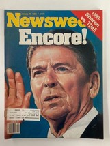 VTG Newsweek Magazine January 28 1985 Ronald Reagan Encore &amp; Sharon vs Time - £11.09 GBP