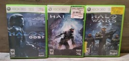 Halo Wars/ Halo 4/ Halo 3 ODST Microsoft Xbox 360 2009 Manuals Lot 3 - £22.07 GBP