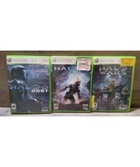 Halo Wars/ Halo 4/ Halo 3 ODST Microsoft Xbox 360 2009 Manuals Lot 3 - £21.92 GBP