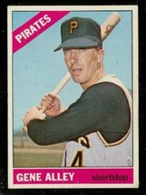 Vintage 1966 Topps Baseball Card #336 Gene Alley Pittsburgh Pirates Shortstop - £3.94 GBP