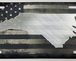 Laser US Flag Diamond Etched ANY State Car Tag Front License Plate - £17.49 GBP