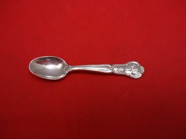 Franklin Mint Sterling Silver Salt Spoon State Flower Peach Blossom Delaware - £38.36 GBP