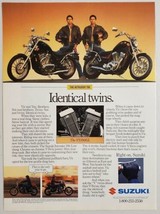 1987 Print Ad Suzuki Intruder 700 Motorcycles with V-Twin Power - £13.07 GBP