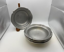 Set of 4 Wilton Armetale COUNTRY FRENCH Rim Soup Bowls - £118.86 GBP
