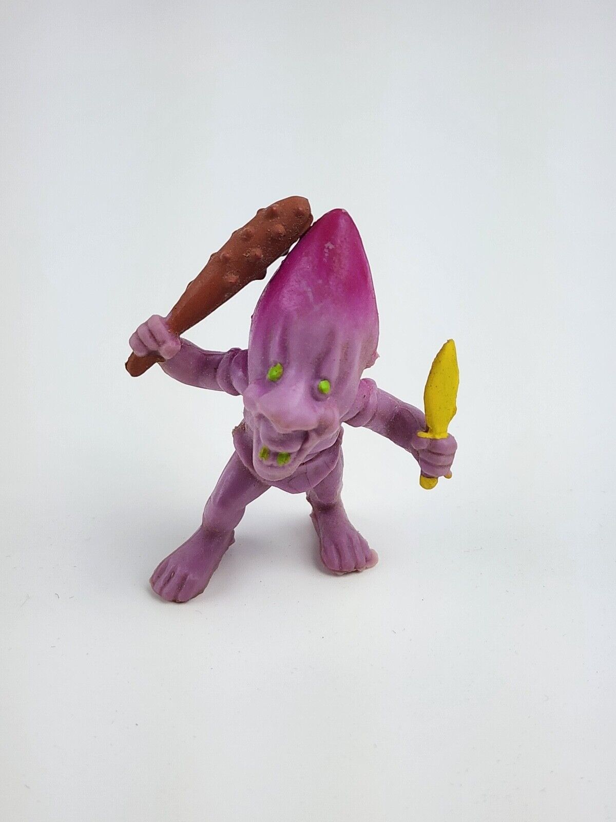 Arco The Other World Jip Pink purple rubber Vintage Figure troll monster - $11.87