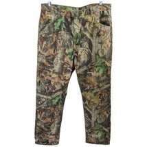Wrangler Mens Advantage Timber Camo Pants Quilted Sz 40x34 - $43.84