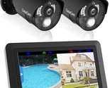Casacam Vs802 Wireless Security Camera System With 720P Camera, 7&quot; Touch... - £194.50 GBP