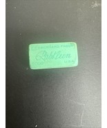 Rubkleen Eberhard Faber 6002 Eraser Vintage Made In USA Green - $85.67 MXN