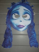 Child Disney Corpse Bride Emily Blue Womens Halloween Costume Mask Dress UP - £5.50 GBP