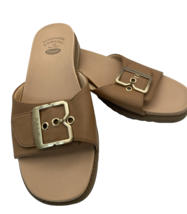 Dr. Scholl's Women's Comfort Slide Sandals Brown 7W - $23.74