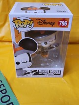 Funko Pop Disney Minnie Mouse Halloween Witch Figurine Toy 796 - £23.18 GBP