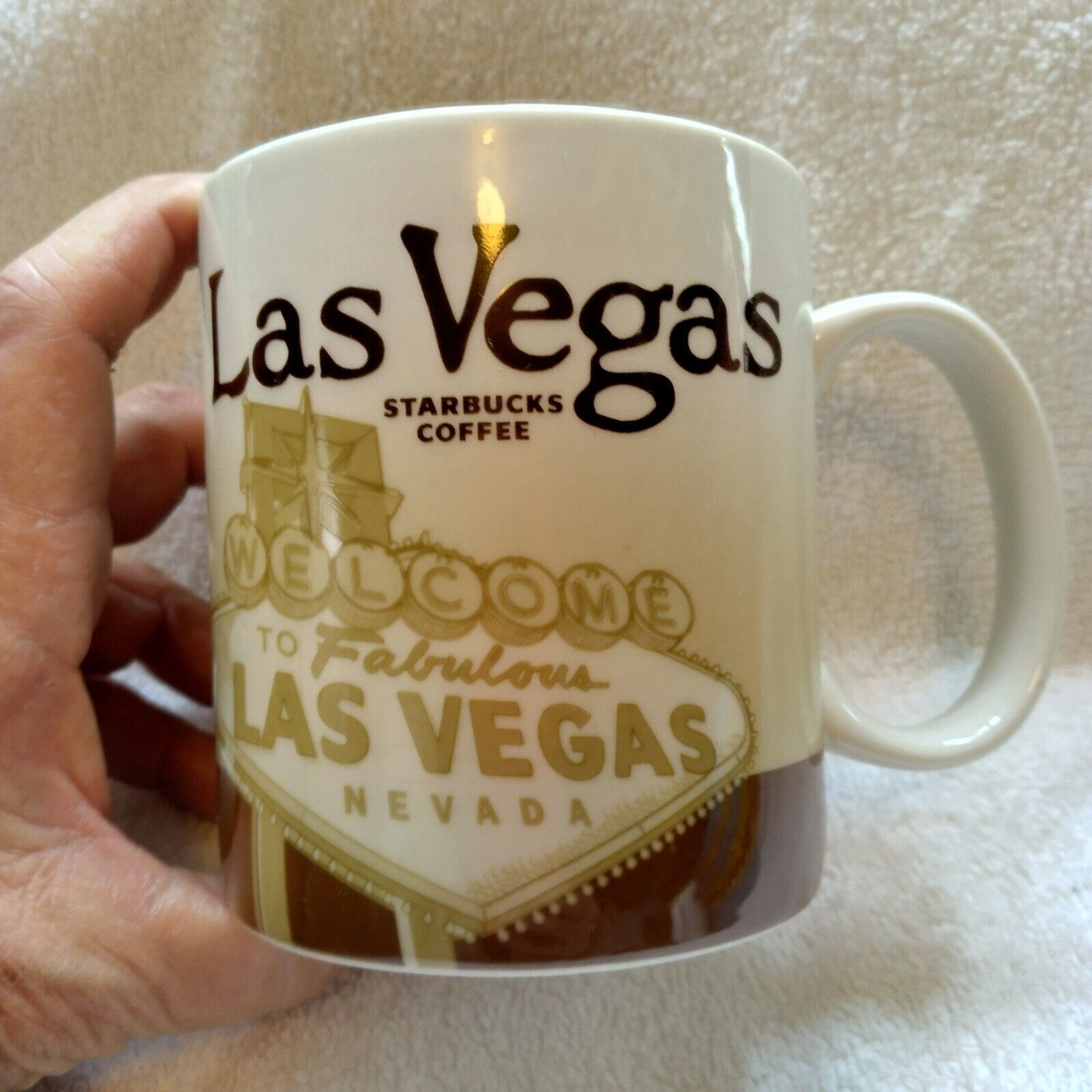 Primary image for Starbucks Coffee Las Vegas collector series 2011 16 oz coffee mug