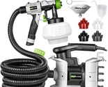PHALANX 700W Electric Paint Sprayer with 10FT Air Hose, 1200ML, 4 Nozzle... - $129.57