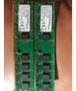 2x 2GB DDR2 RAM PNY 800Mhz DIMM Memory PC 64B0QJTHE8G17 - $12.10