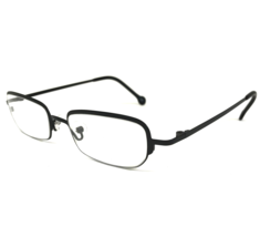 Vintage la Eyeworks Eyeglasses Frames TAB 570 Black Rectangular 48-20-125 - £52.25 GBP