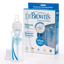 Dr Brown&#39;s Baby Bottle Standard Level 1 Nipple, 3-Pack - £11.95 GBP