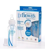 Dr Brown&#39;s Baby Bottle Standard Level 1 Nipple, 3-Pack - £11.71 GBP