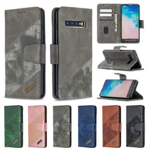 For Samsung S21 A02S A52 A72 A21S S20FE S10 S9 Magnetic Flip Leather Wallet Case - £41.72 GBP