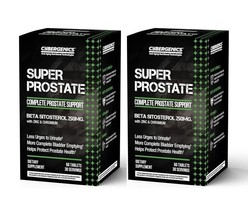 2 X SUPER PROSTATE By Cybergenics 60 Tablets each (Total 120) Exp 6/2026 - £30.68 GBP
