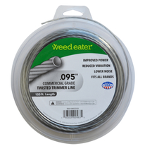 Weed Eater .095 Inch Commercial Grade Twisted Trimmer Line, 100 Feet - $14.95