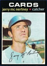 1971 Topps Jerry McNertney St. Louis Cardinals Baseball Card #286, for Christmas - $1.95