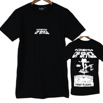 Boohoo Man Size S Cowboys Of Space Graphic T-Shirt Black Short Sleeve Al... - £15.36 GBP