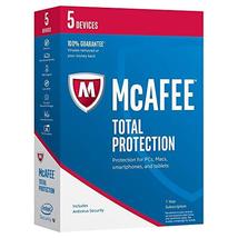 McAfee 2017 Total Protection-5 Devices (MTP17ETG5RAA) - £38.91 GBP