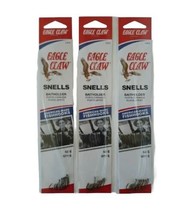 Eagle Claw Baitholder Hook Size: 6 (18 Snelled Hooks) #139-6,  3 Packs - $244.84 MXN