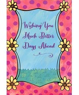 Wishing You Much Better Days Ahead - Get Well Greeting Card - 3998 - $51.04 MXN