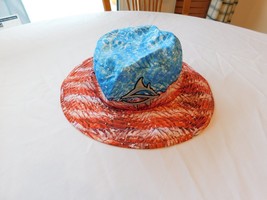 Loco Skailz Men&#39;s Bucket Hat fishing adult sun UPF 50+ Blue Red One Size... - $39.59