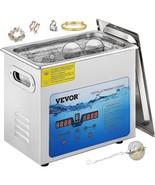 VEVOR Ultrasonic Cleaner, 36KHz~40KHz Adjustable Frequency, 3L 110V, Ult... - $102.84