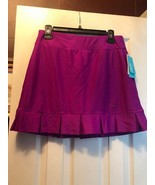 NWT Ladies TZU TZU SPORT MAGENTA Samba Golf Tennis Knit Skort sizes M L XL - $1,380.01 MXN