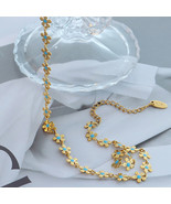 Rena Gold Flower Necklace - $26.02 CAD