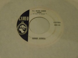 Bobby Rydell  I&#39;ll Never Dance Again 45  Promo  1962  VG+ - £2.75 GBP
