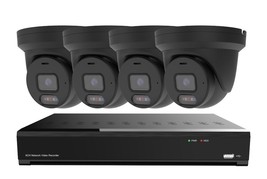 Ctvision 4K Nvr 5MP Audio Po E Ip Security Cctv Color Night Vision Camera System - £234.46 GBP+