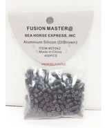 FUSION MASTER ALUMINUM SILICON DARK BROWN BEADS MICRO RING LINK CRIMP 40... - $280.86 MXN