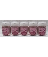 Bath &amp; Body Works PocketBac Hand Gel Set Lot of 5 PINK PEACH BLOSSOM - $23.75