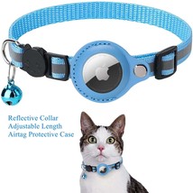Anti-Lost Cat Collar for Apple AirTag - Waterproof, Reflective, with Bell and Pr - £10.62 GBP