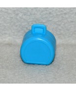 Vintage Fisher Price Little People Airport Blue Luggage Bag Suitcase 052... - £5.83 GBP