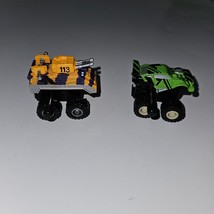 VTG Micro Machines Crankers Collection 4 Yellow Green Wind-Up Lot Galoob... - $34.60