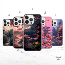 Japanese Landscape Phone Case Anime Cover fit for iPhone 15 Pro Max 14 13 12 11  - £24.19 GBP