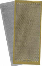 Peel Off Sticker Sheet. Borders. Choice Of Colour. - $1.49