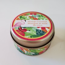Candle in Tin, Set of 2, Lime Margarita and Mango Coconut, 3oz each image 6
