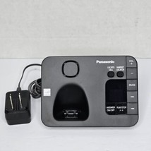 Panasonic KX-TGE230 B Cordless Phone Base Answering Machine &amp; AC Adapter... - $18.38