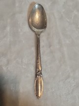 Community White Orchid Vintage Flatware- Teaspoon Spoon  6 1/4&quot; - £5.51 GBP