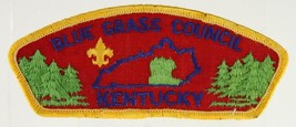 Vintage BSA Boy Scout Scouting BLUE GRASS COUNCIL Kentucky Patch - $9.65