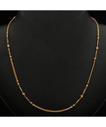 22cts Hallmark Unique Gold 8inch Snake Chain Brother In Law Gift Jewelry - £1,239.21 GBP