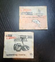 VTG Garcia Mitchell Fresh Water Spinning Fishing Reels Booklets Manuals ... - $18.70
