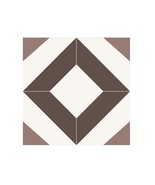 Mexican Mission Cement Tile Handcrafted 10 sqf - Verona3 - 8x8" - $199.00