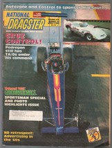National Dragster-NHRA 4/7/1989-Cruz Pendregon-Gatormationals-pix-info-stats-FN - £18.84 GBP